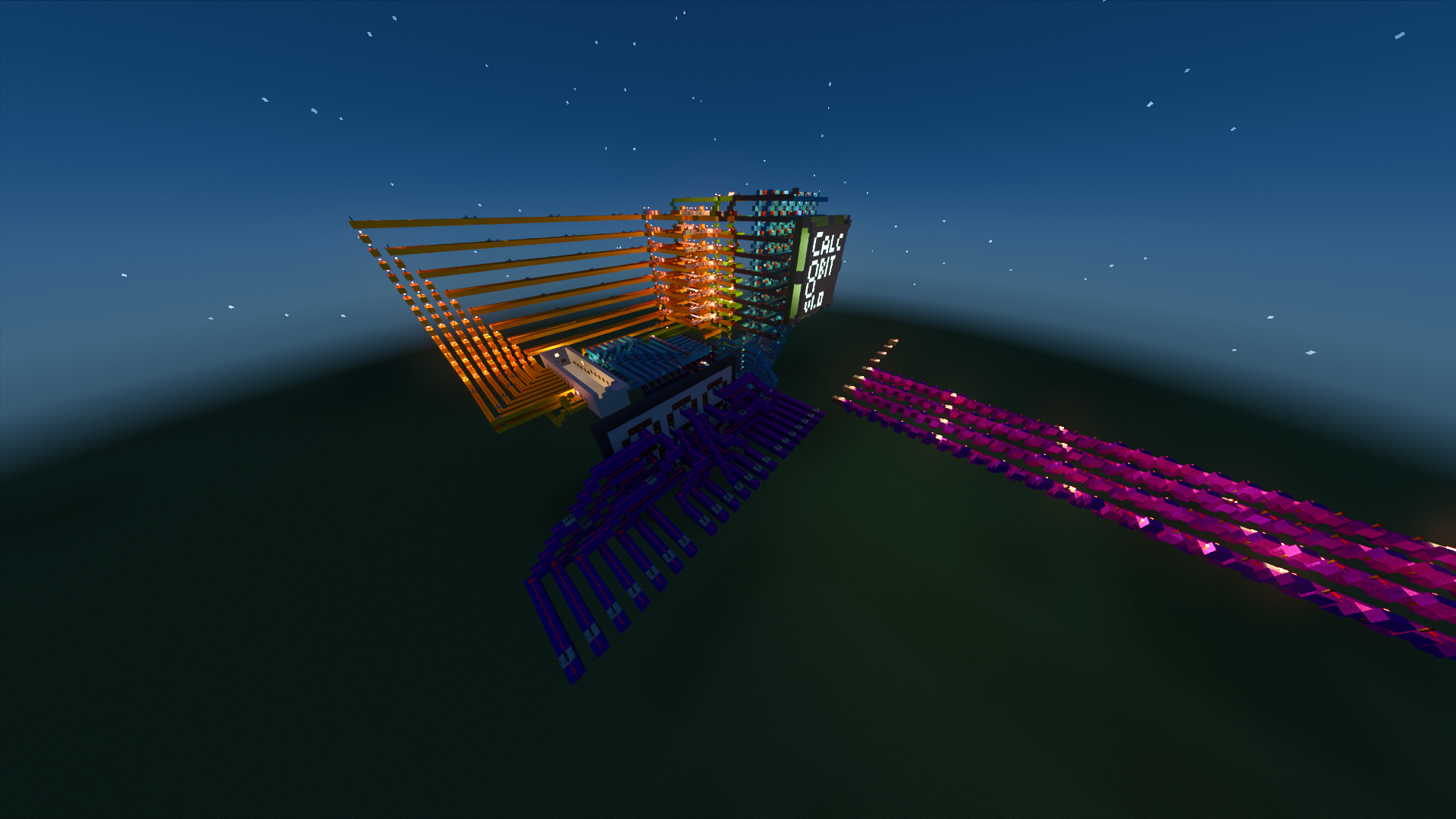 Calculatrice 8 bits Minecraft